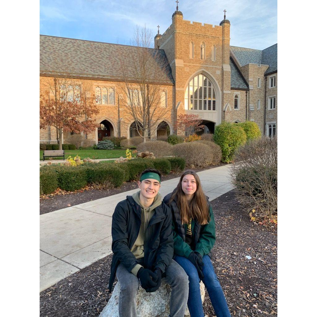 Miles' Freshman Year at Notre Dame