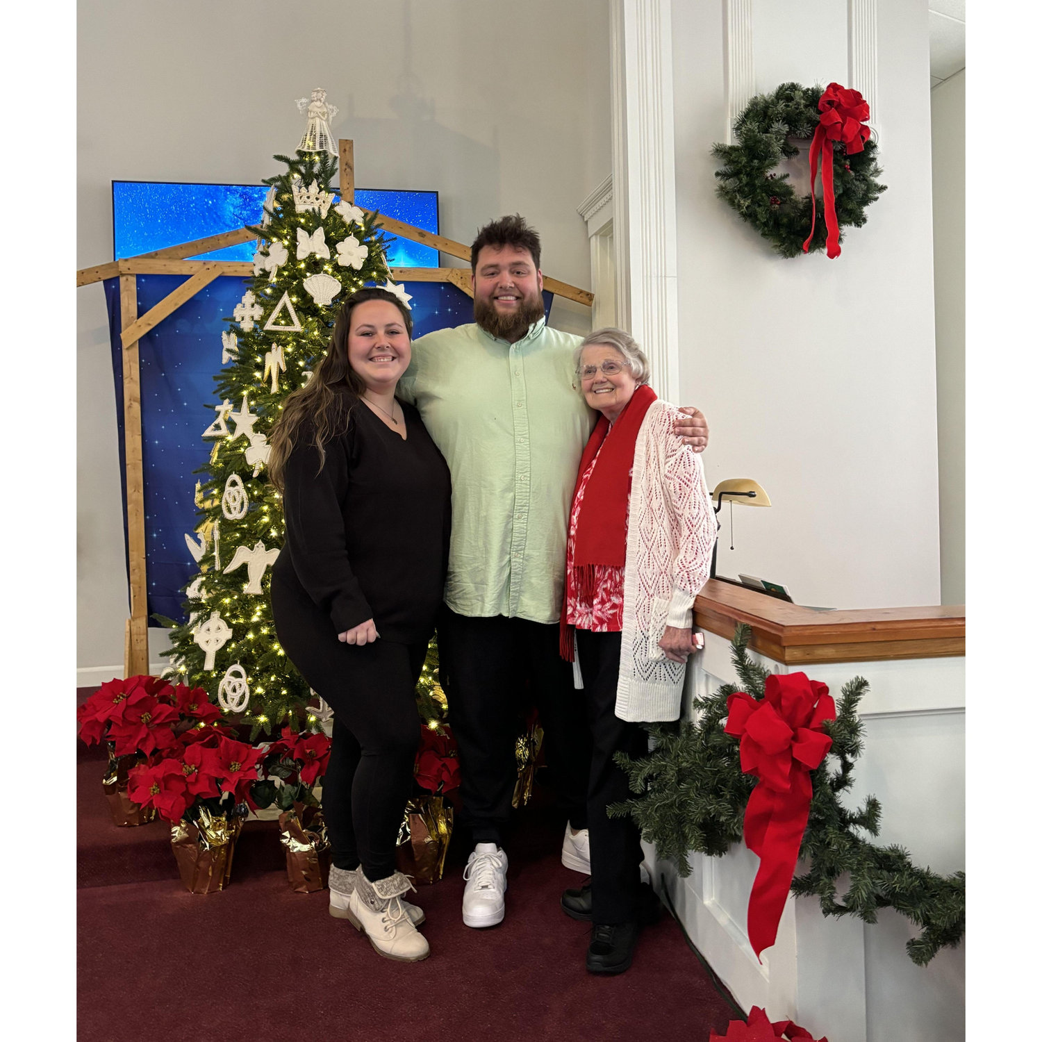 Christmas in Lee's home town Winder,GA.