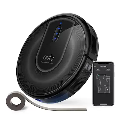 Anker eufy RoboVac G30 Black Auto Charging Robotic Vacuum with HEPA Filter