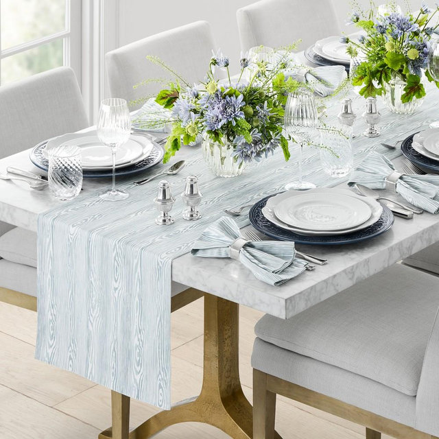 Scalamandré x Williams Sonoma Sea of Trees Runner