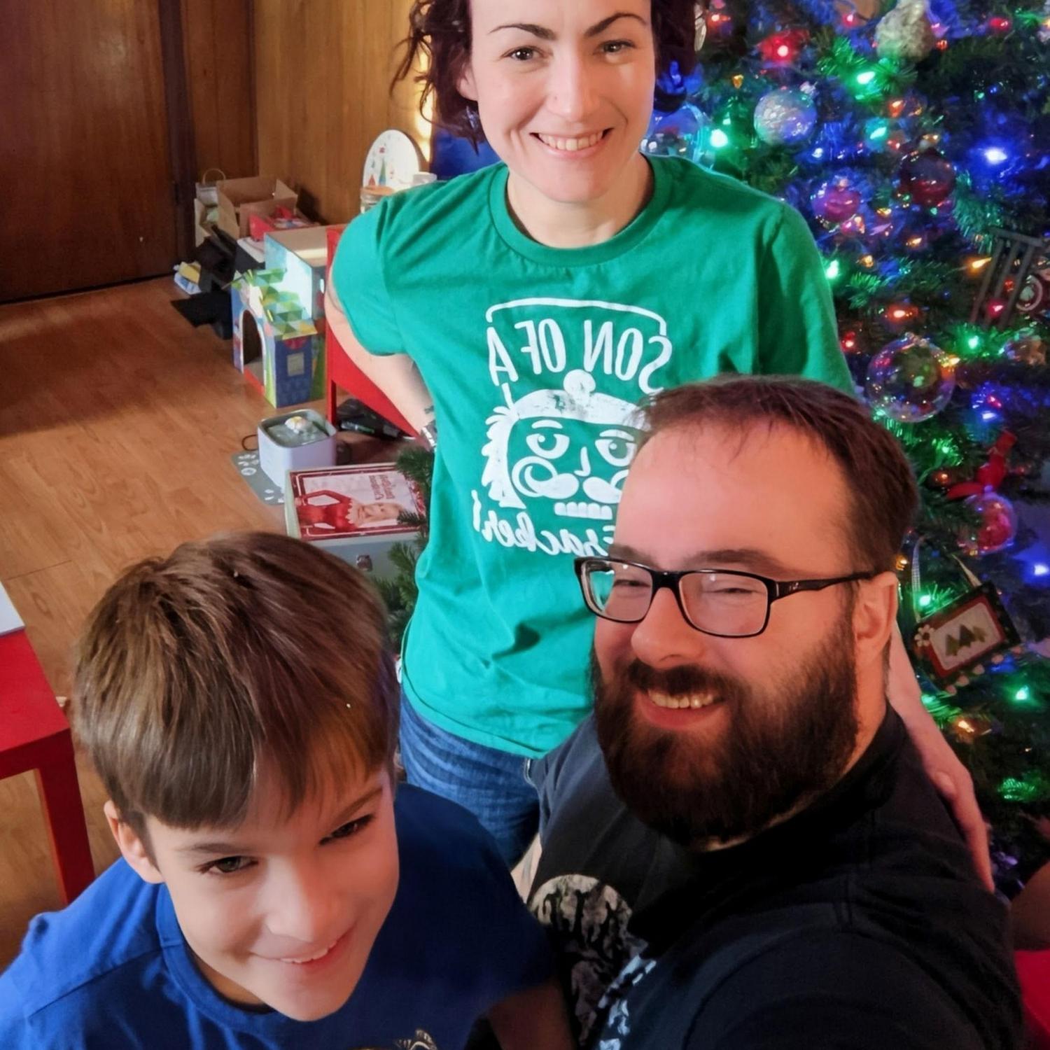 Our first Christmas together, 2021