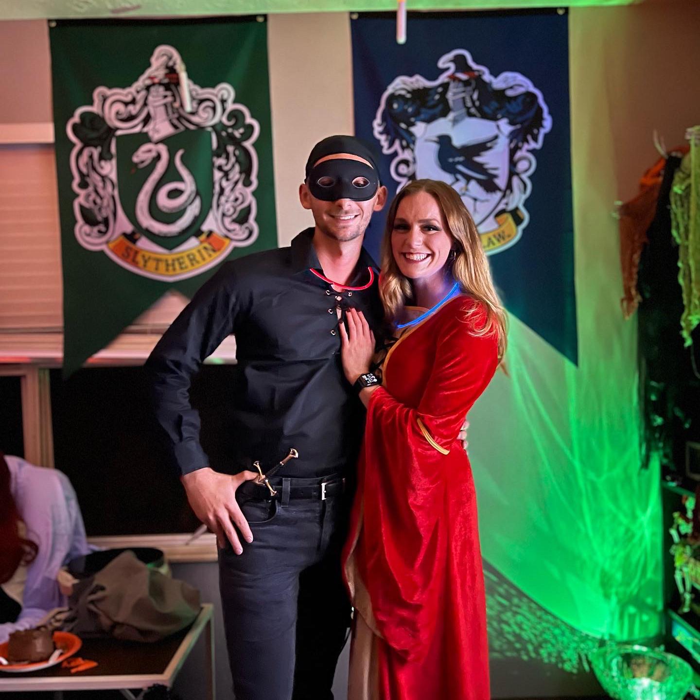 Princess Buttercup and the Dread Pirate Roberts!