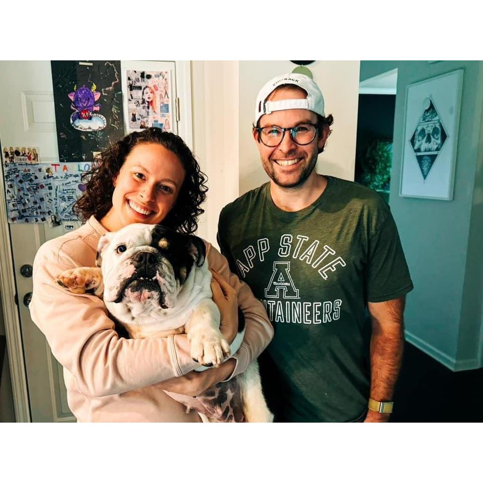 Our second rescue dog, Daisy!