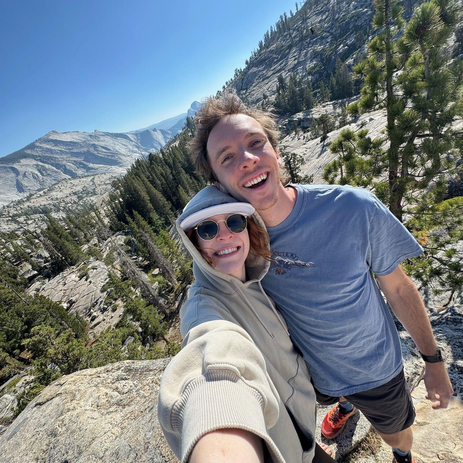 Kristen's first time seeing Yosemite