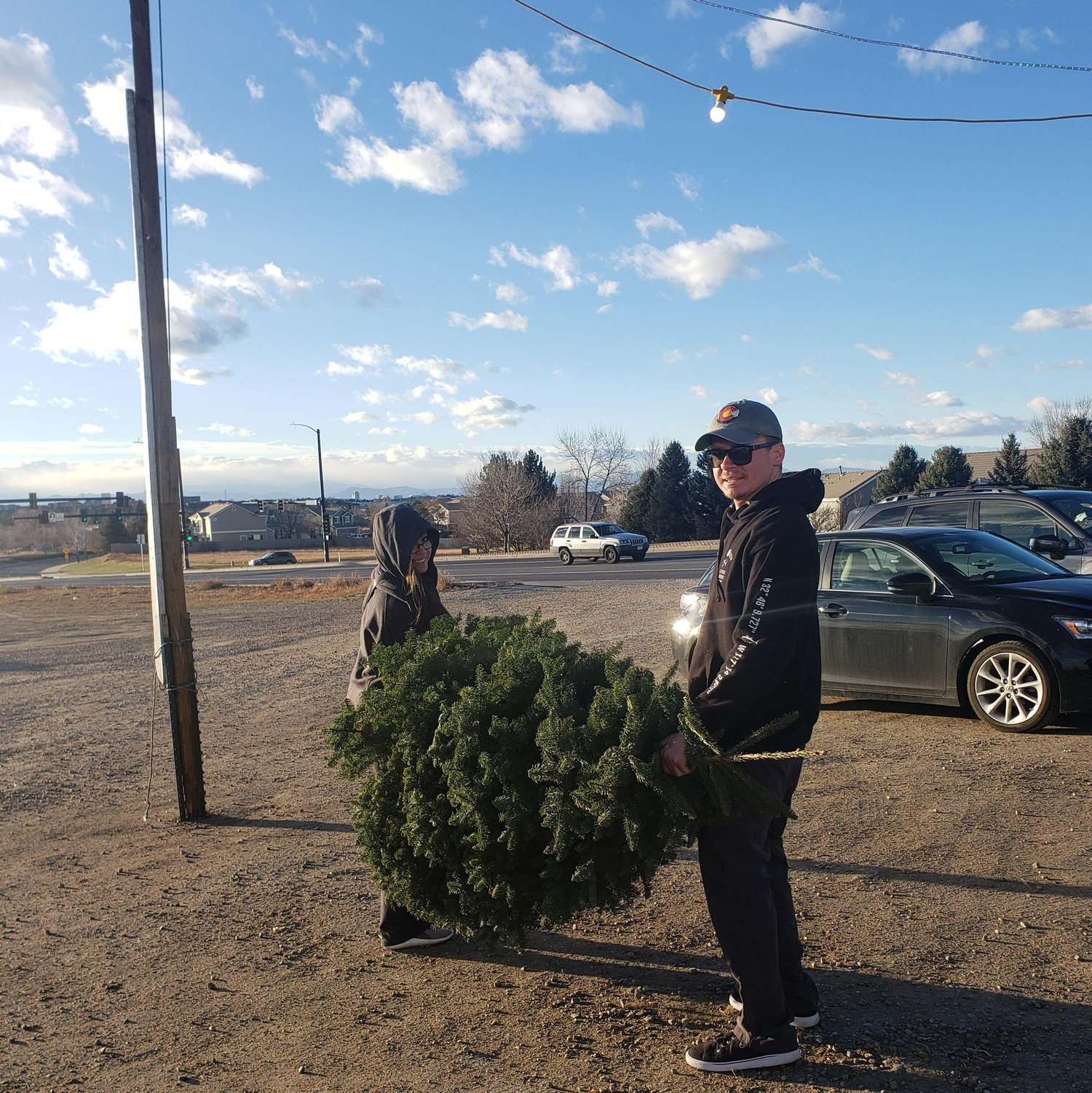 Our first tree together