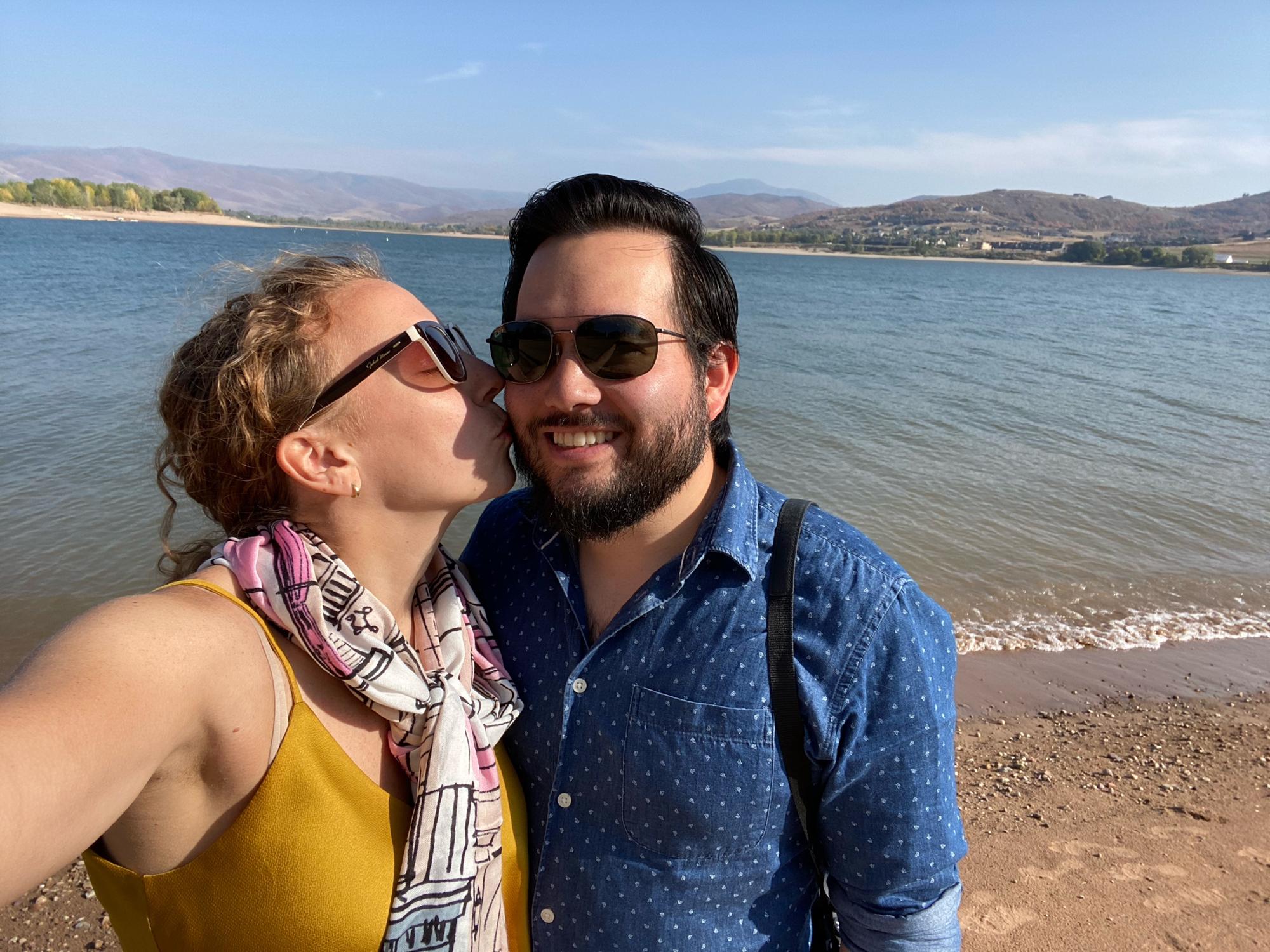 And also kissing photos when in Utah!