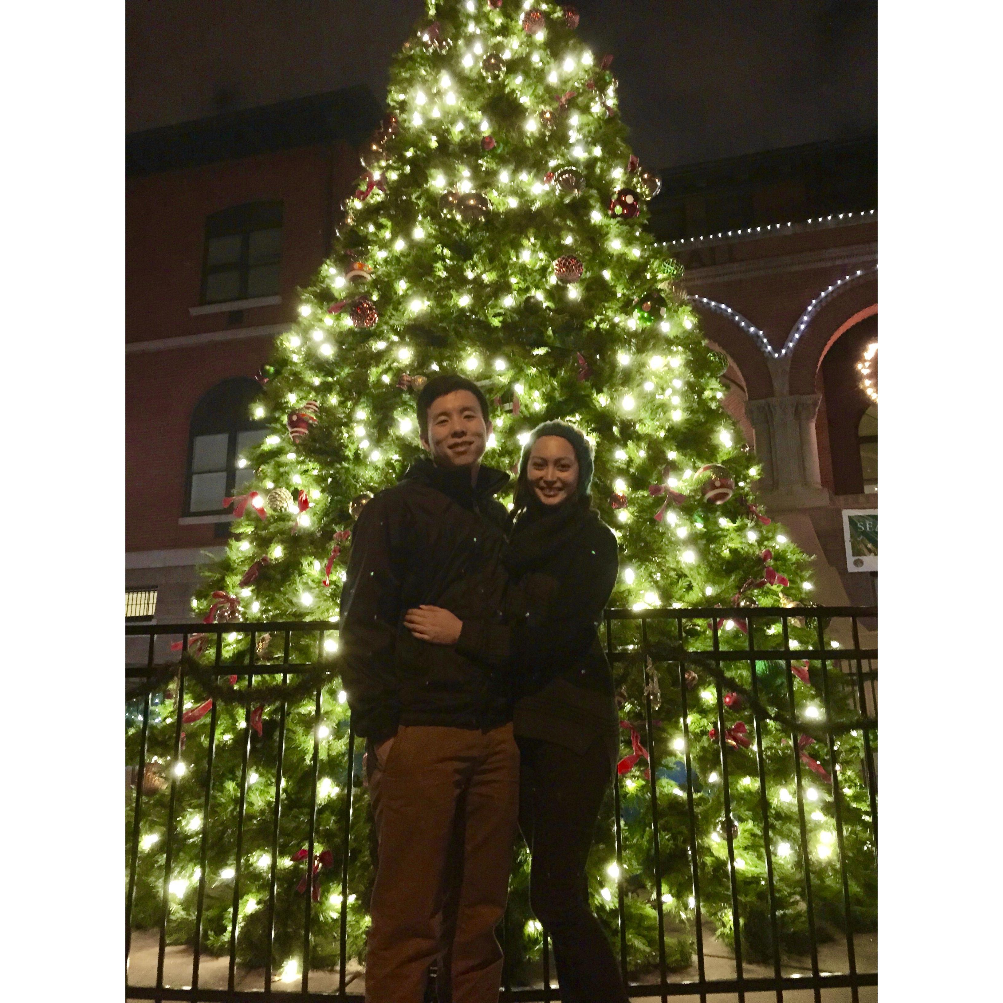 12/2014 first christmas season together