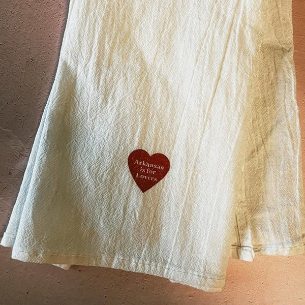 Arkansas Is For Lovers Tea Towel