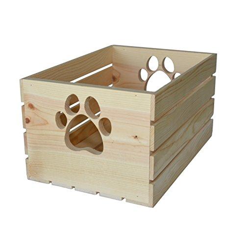 MPI WOOD Crate with Paw Handle