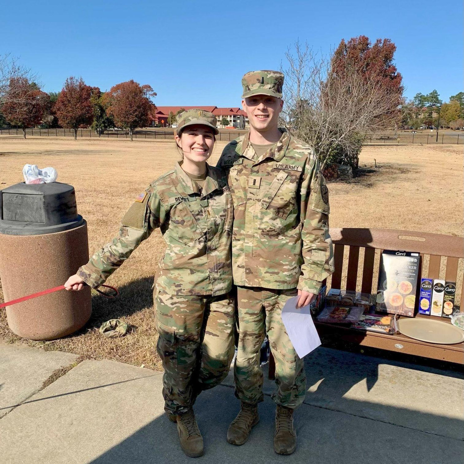 Aidan's promotion to 1LT