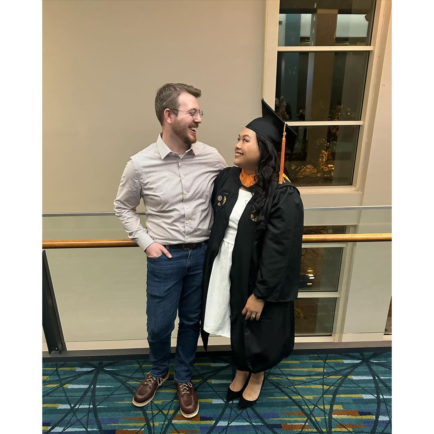 One of our biggest sighs of relief. After 18 months of long distance while Nhi was in nursing school, we were finally done with long distance FOREVER!