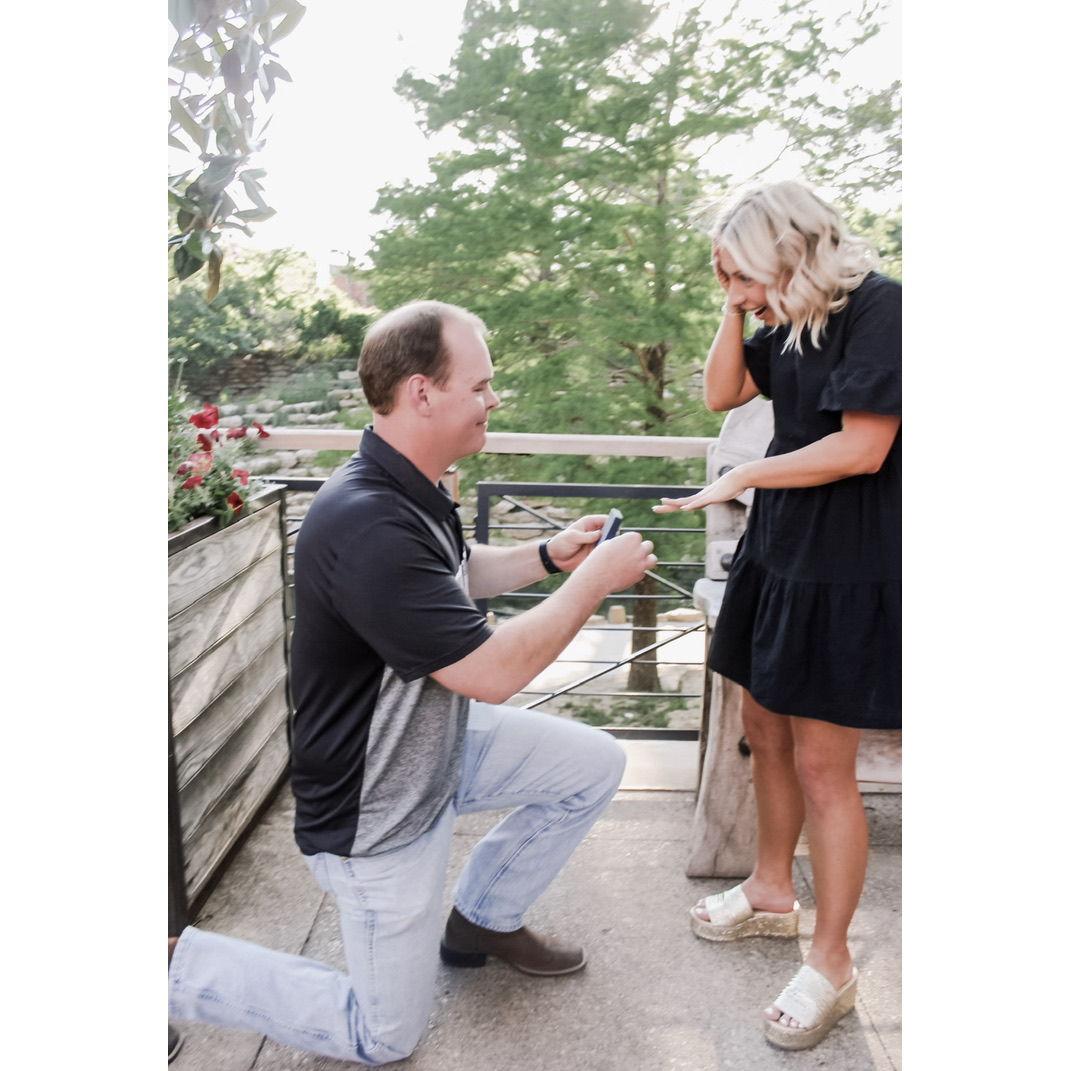 She Said "Yes!"