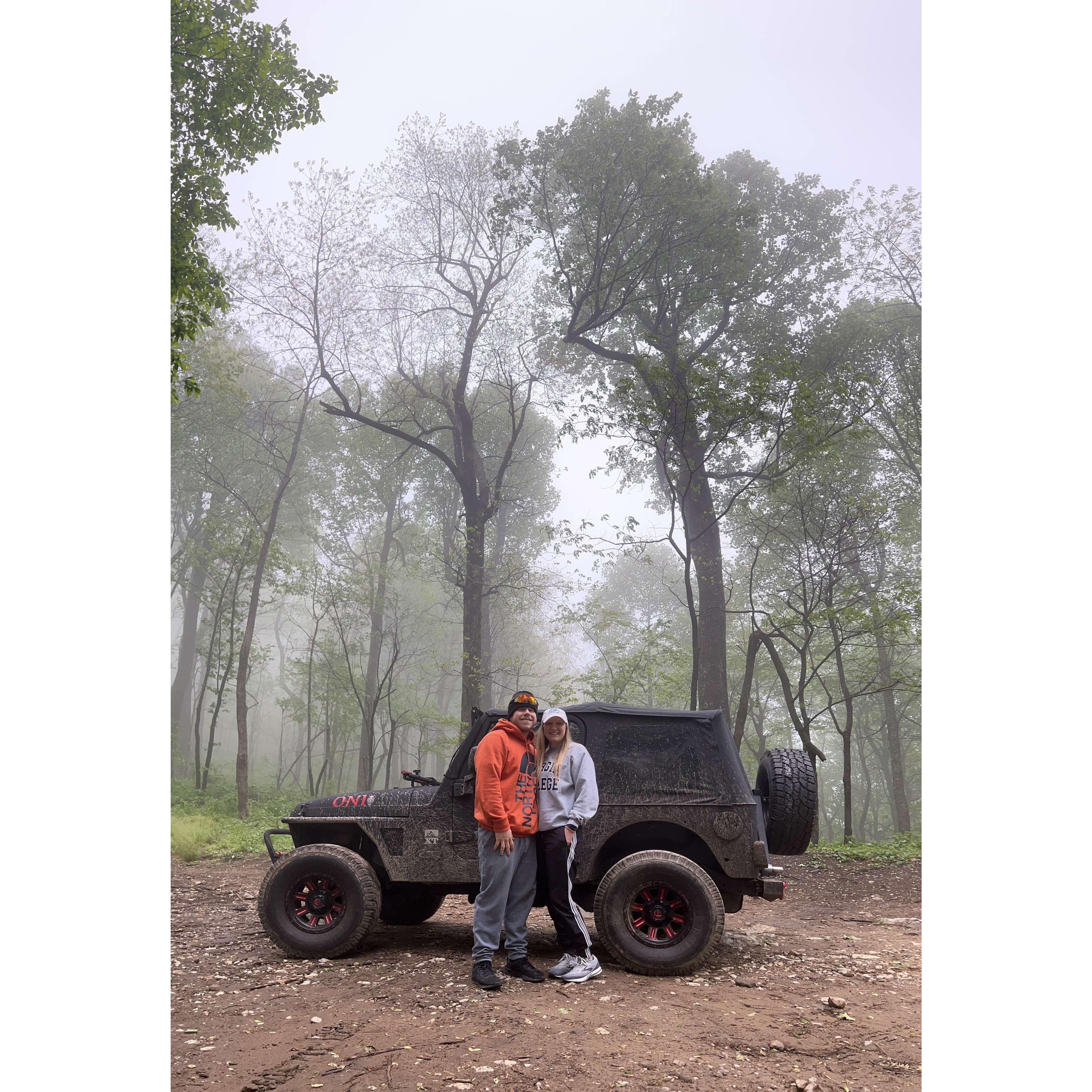 First time trail riding together