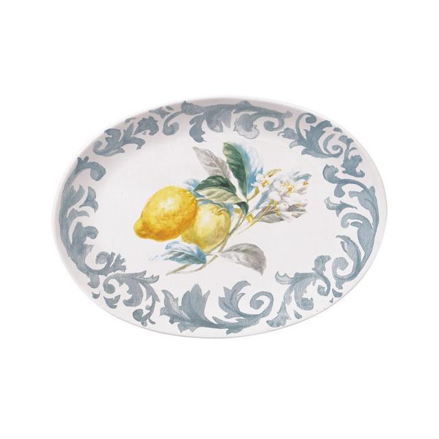 Certified International Citron Oval Platter