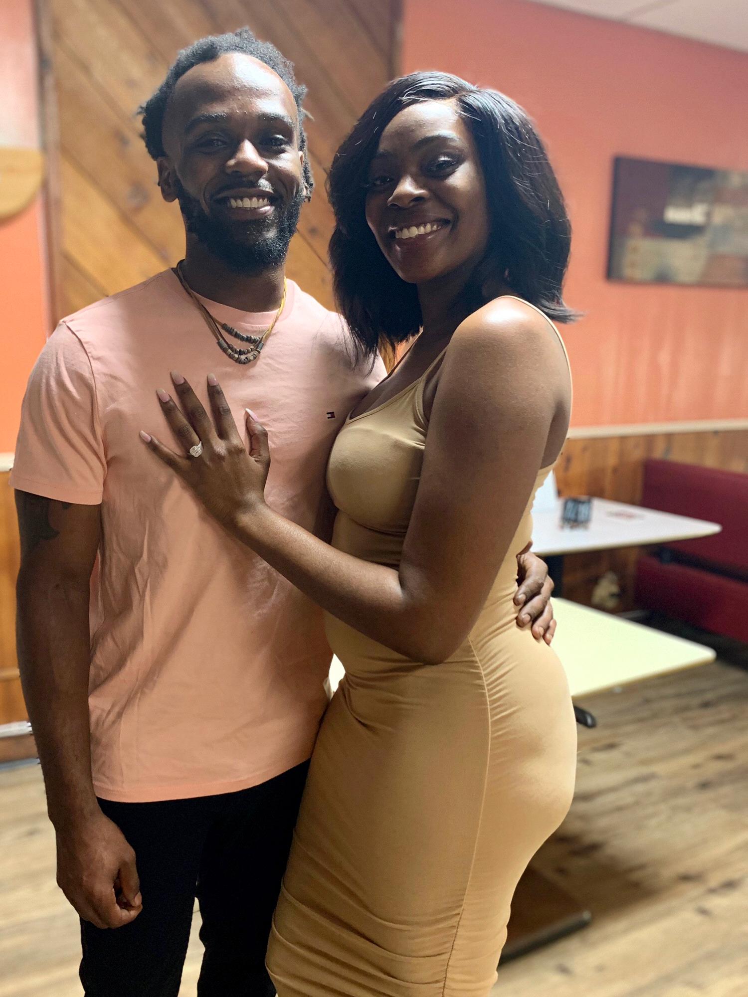 The night he asked and I said YES! ❤❤❤