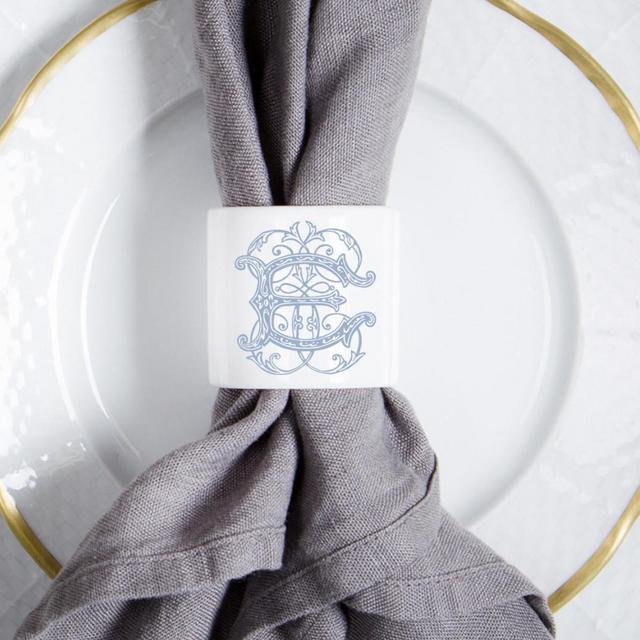 Monogrammed Napkin Ring