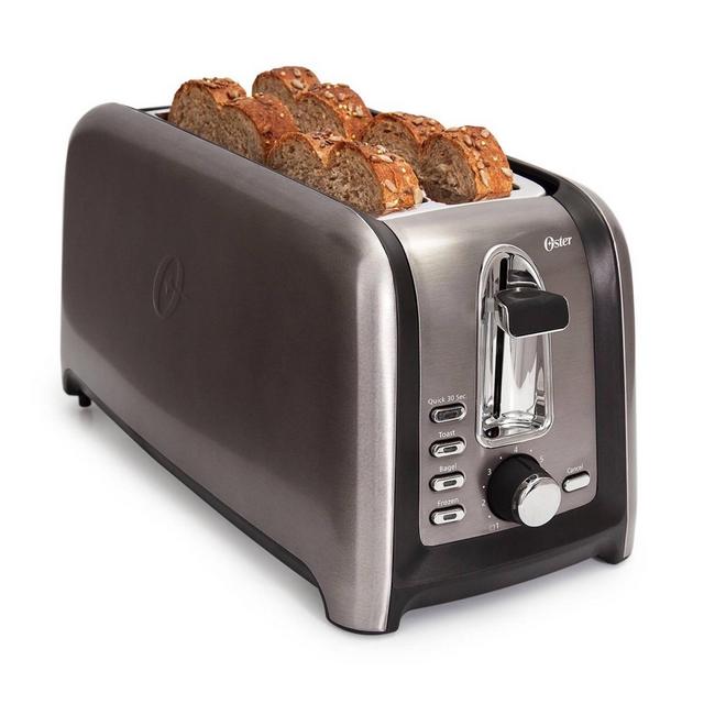 Oster 4-Slice Toaster Oven - Silver