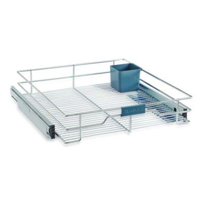 Real Simple® Sliding Under-Cabinet 17-Inch Organizer in Chrome