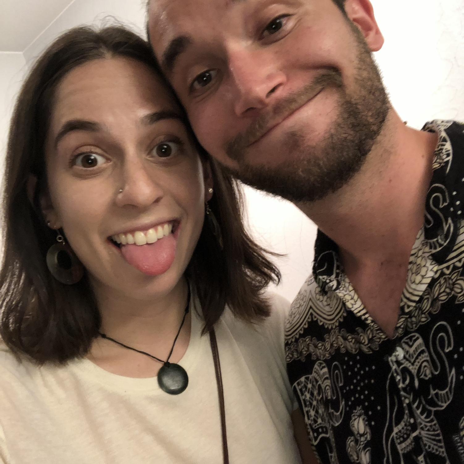 6/29/19
The night we met at Aaron and Nathans’s house warming party. Sent this photo to Kasey Winshall to let her know who we ran into!