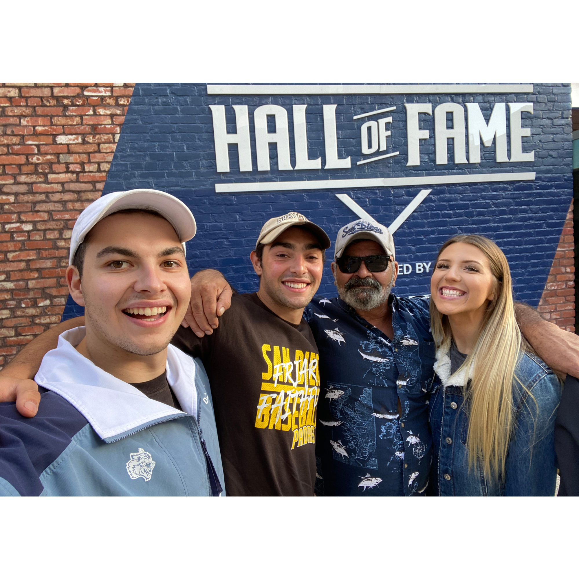 Padres game with The Regalado Boys!