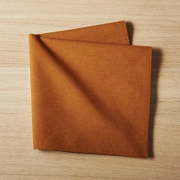Poplin Copper Napkin 20"