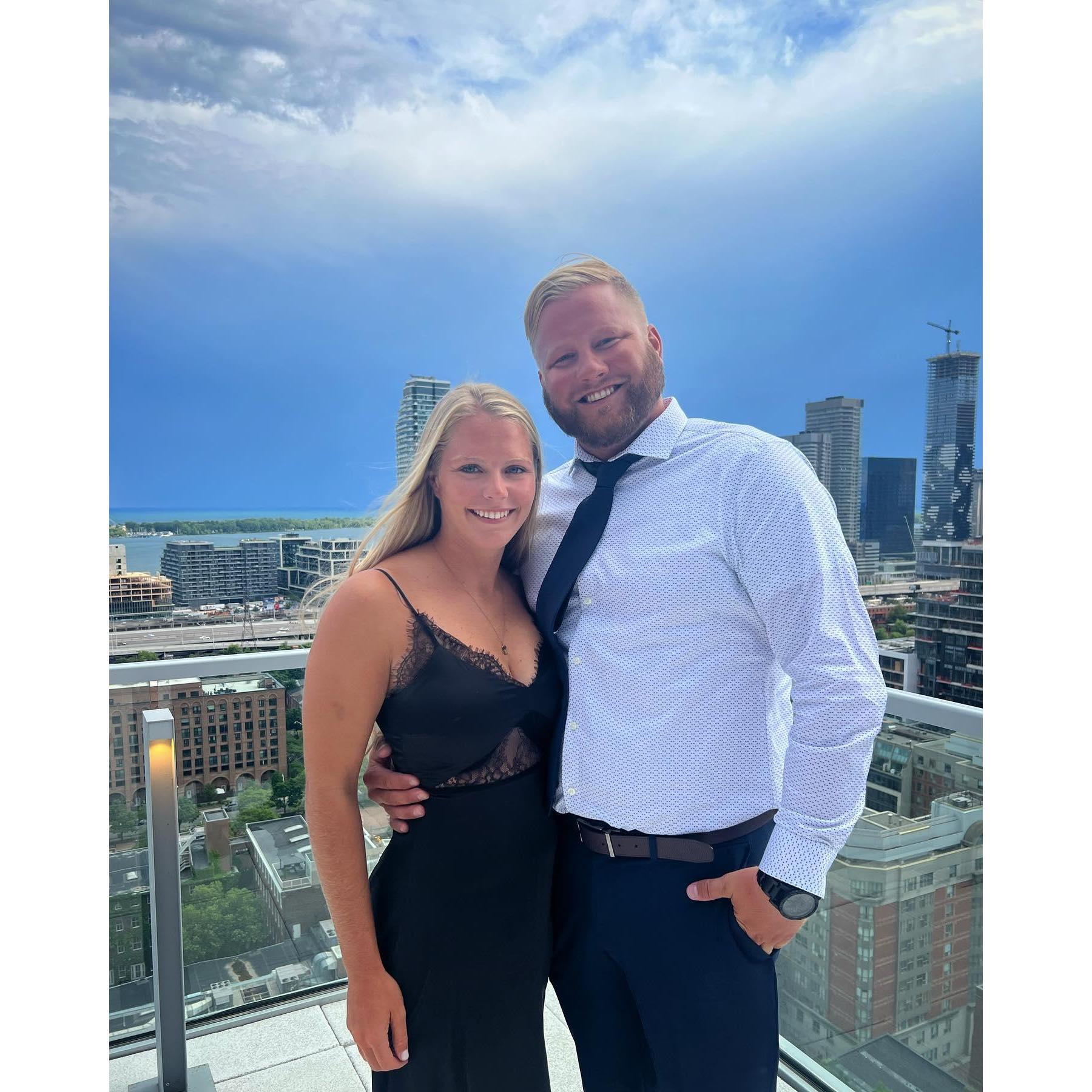 Celebrating love at Becca & Derek's wedding in Toronto, Canada