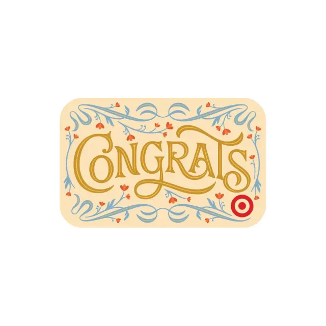 Congrats Wedding $50 Target GiftCard