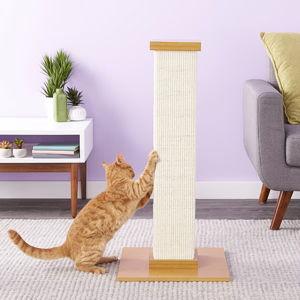 SMARTCAT The Ultimate 32-in Sisal Cat Scratching Post, Beige - Chewy.com
