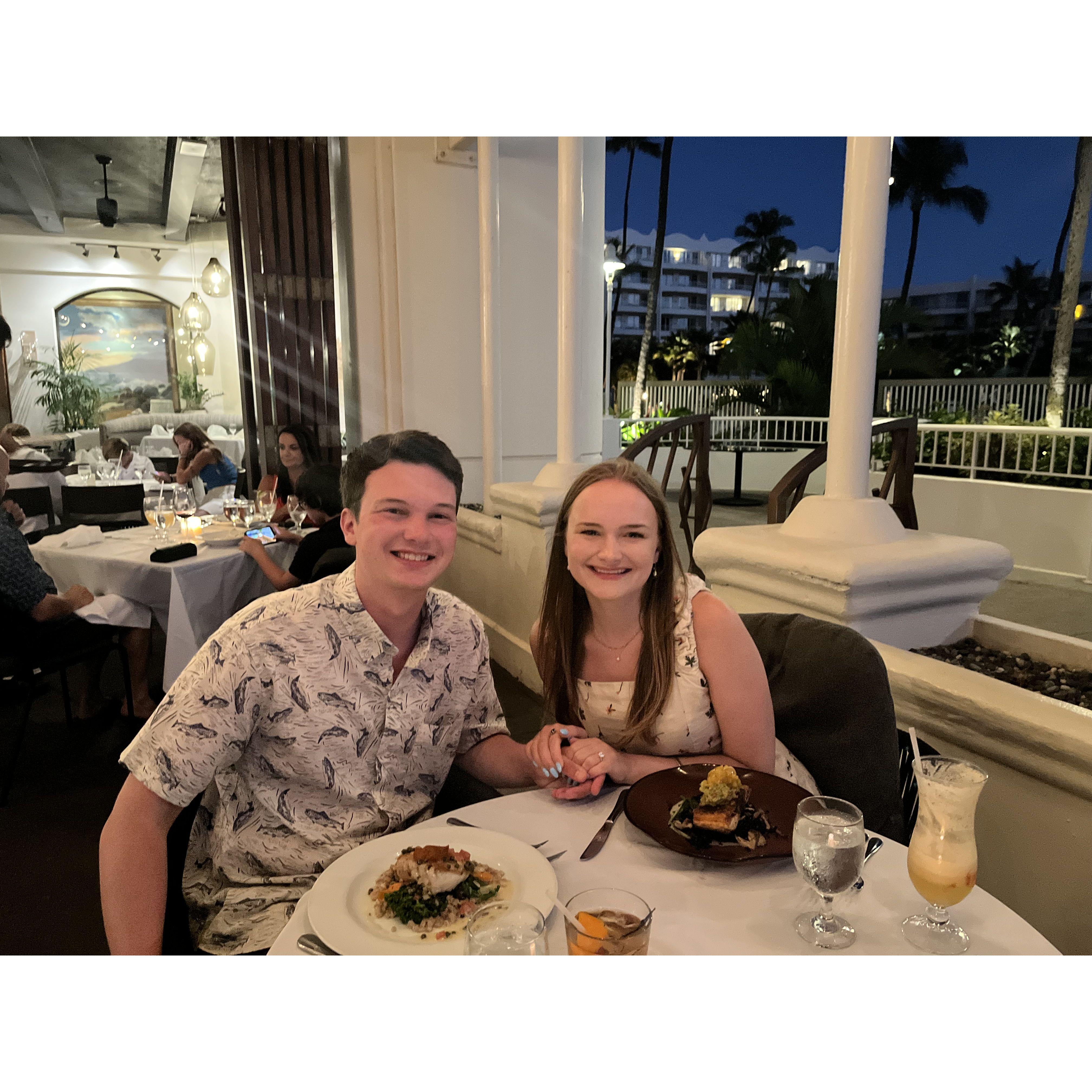 Engagement/post-bar trip to Maui!