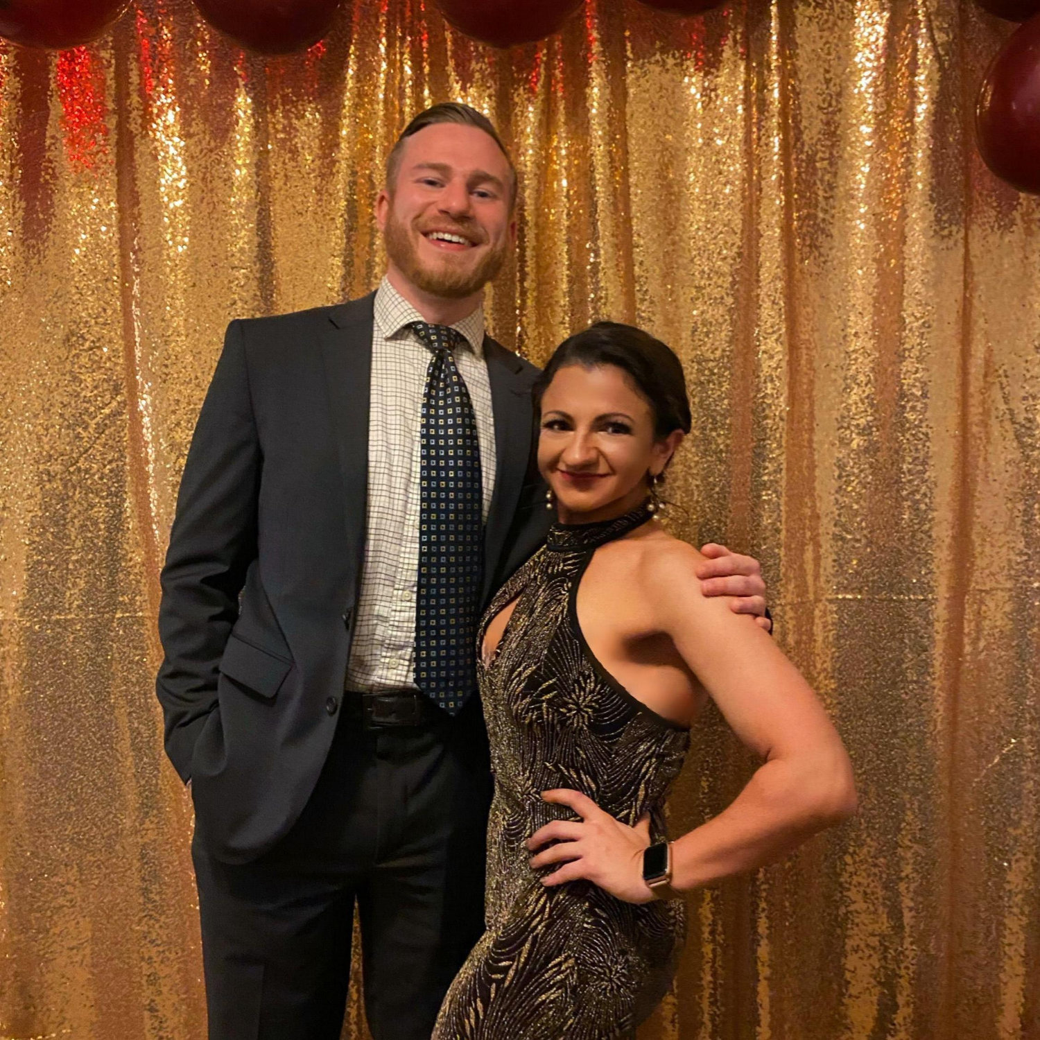Med School Gala 2022, 3 years after our first Gala pic together.