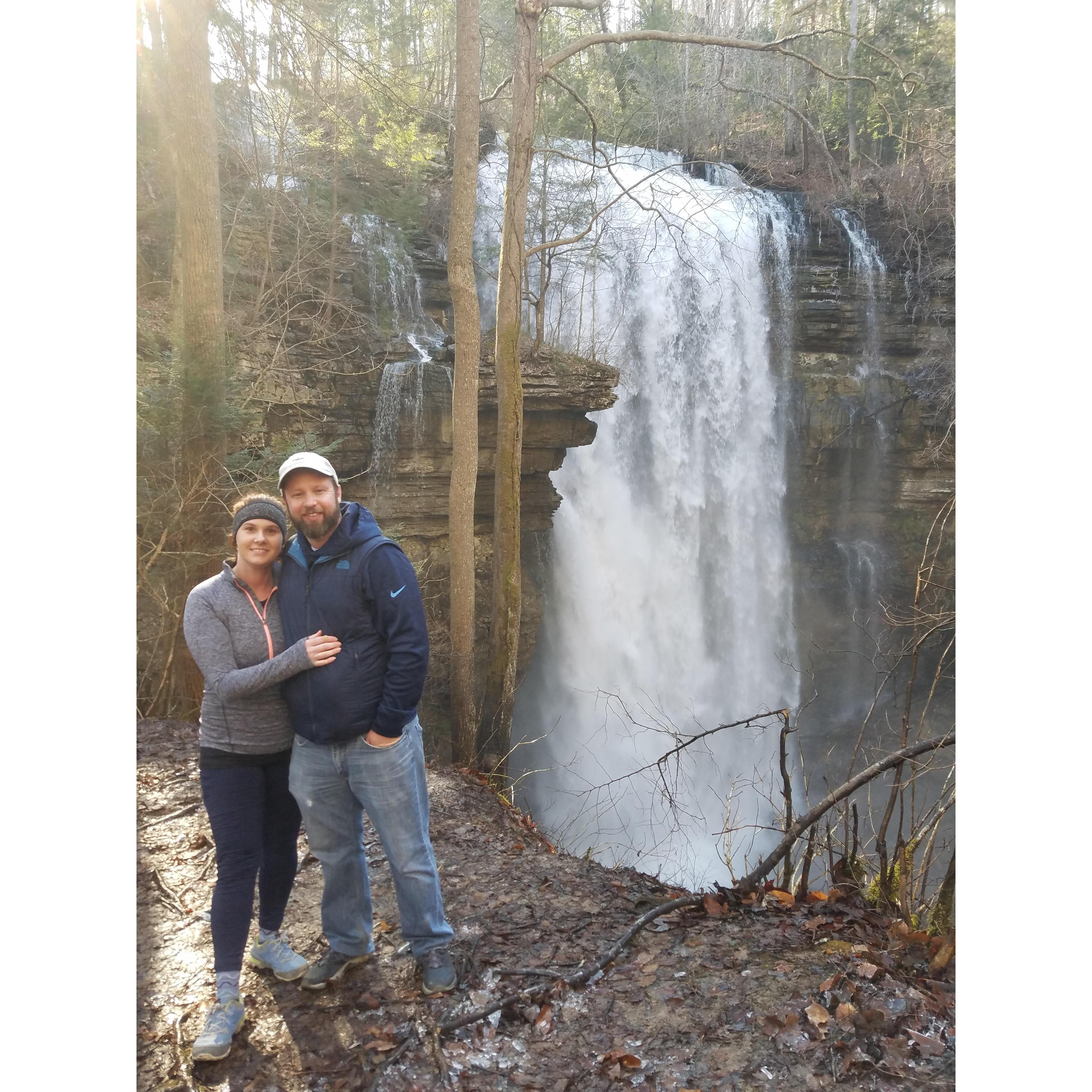 Virgin Falls, Sparta, Tn. A 9 mile hike with beautiful water features and falls entire way up and down hike.
