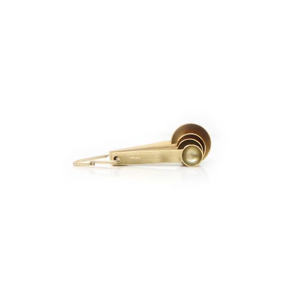 Gold Measuring Spoons - Oxford Exchange