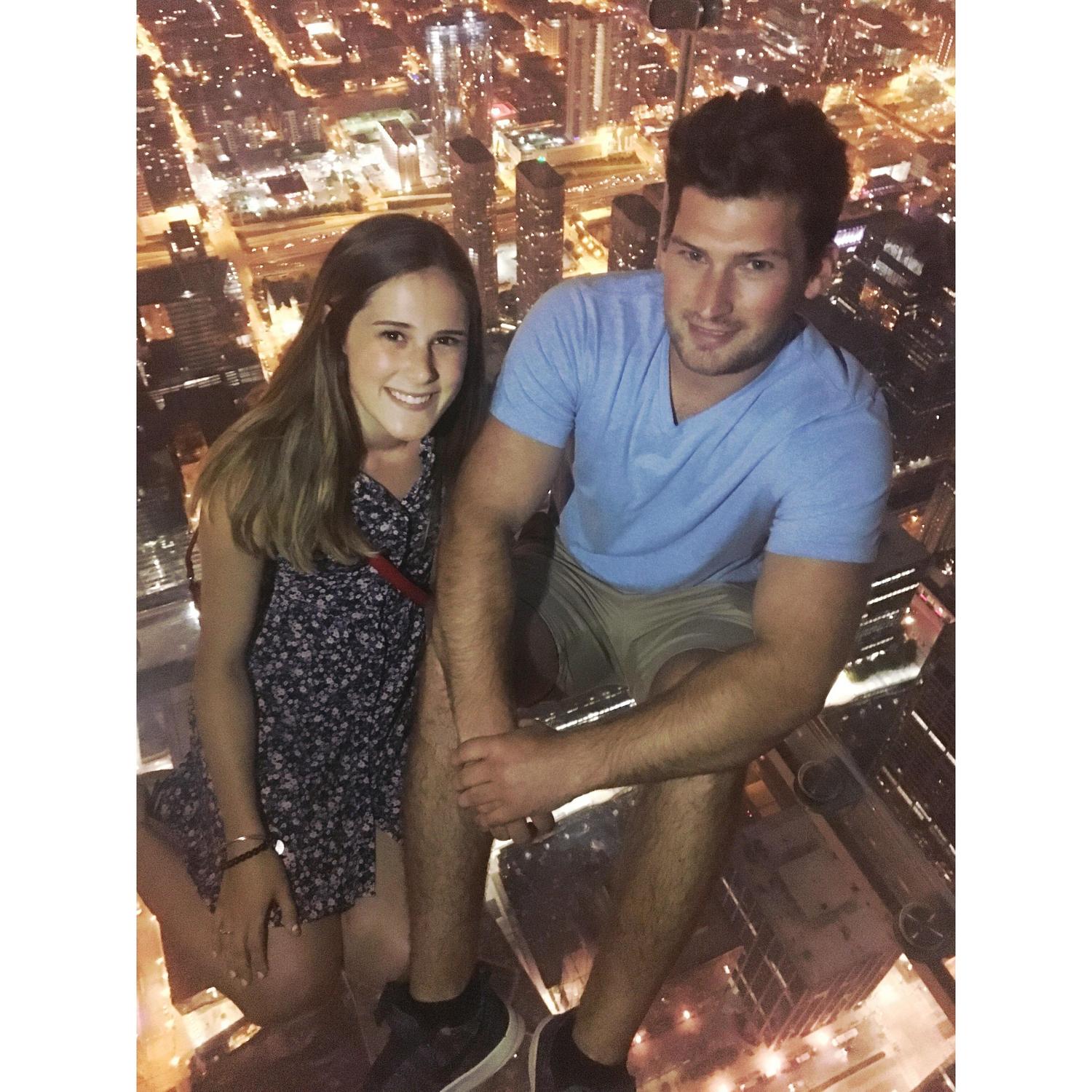 Our first trip to Chicago together - June 2018