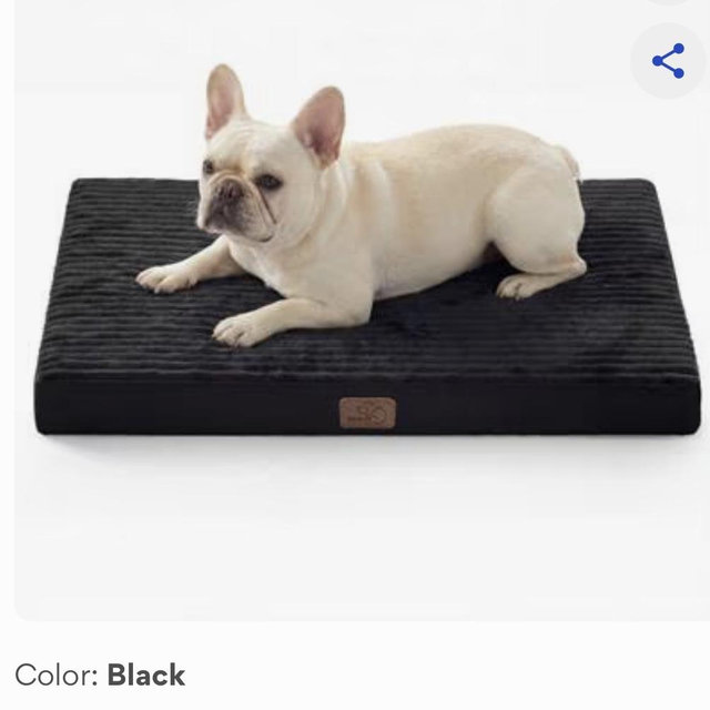 Bedsure Orthopedic Dog Beds with Removable Machine Washable Cover