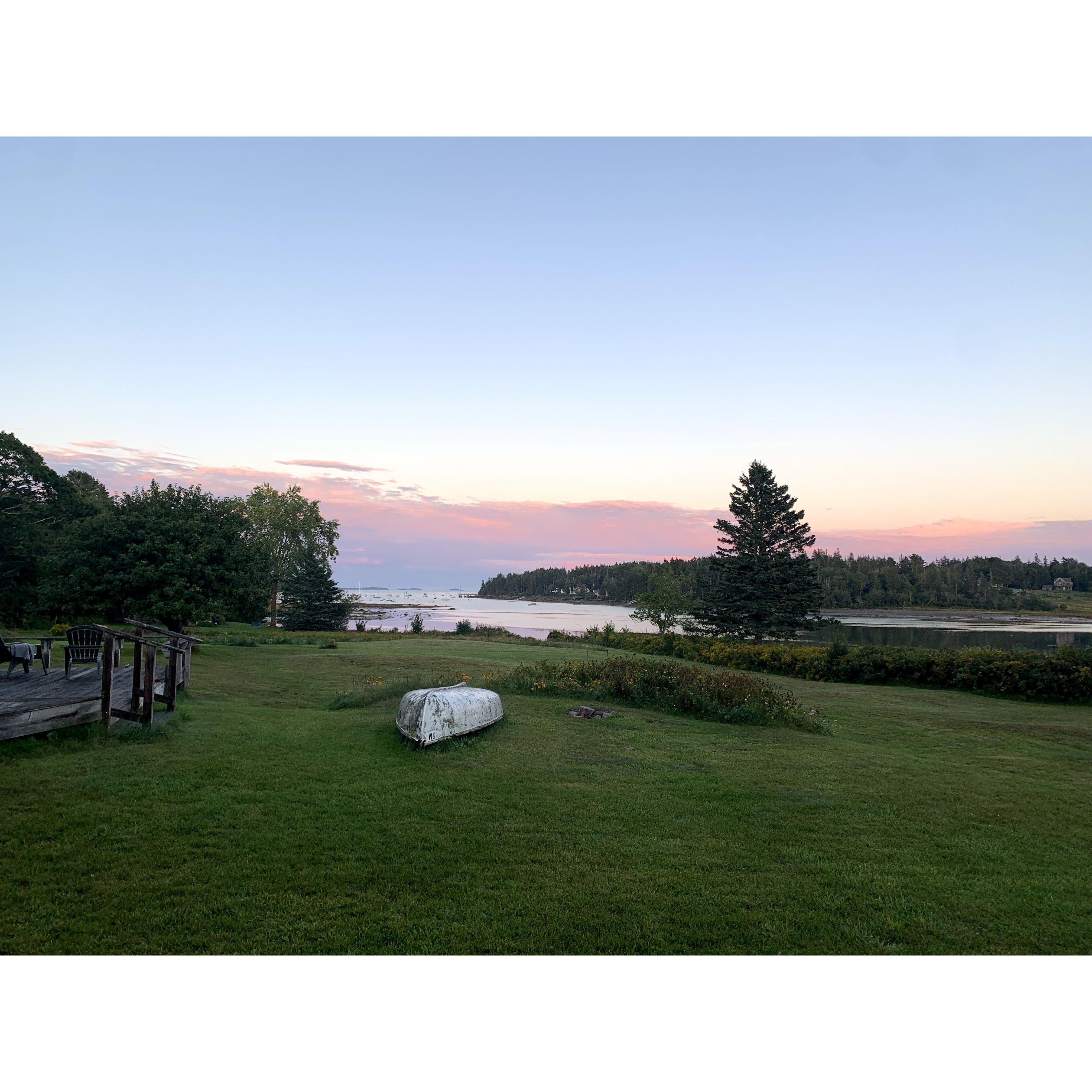 Mark's family home in Tenants Harbor, Maine.
