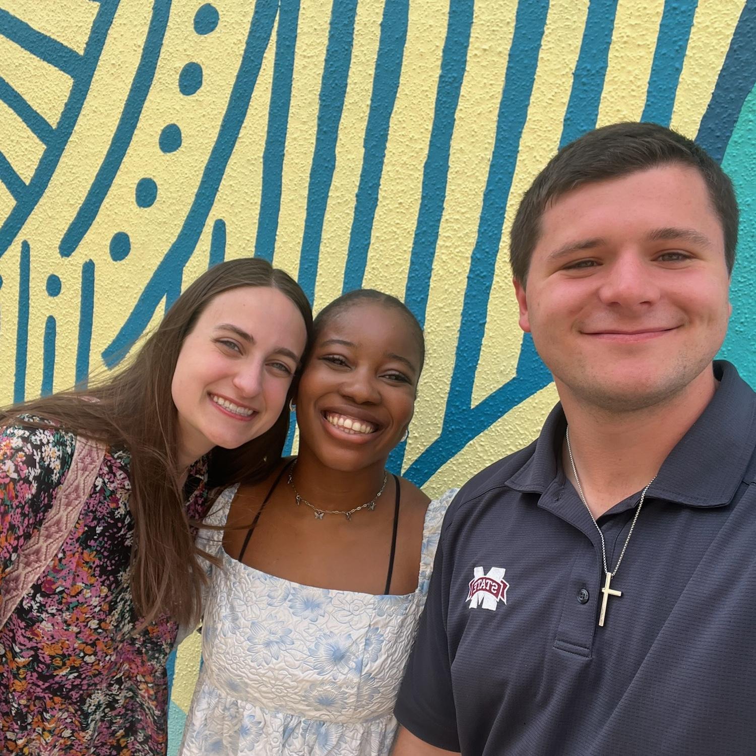 Our first picture together (ft. Ogechi)! This was on the day we had lunch together at Fairley's Wings after church with a group of friends. Things have changed so much!