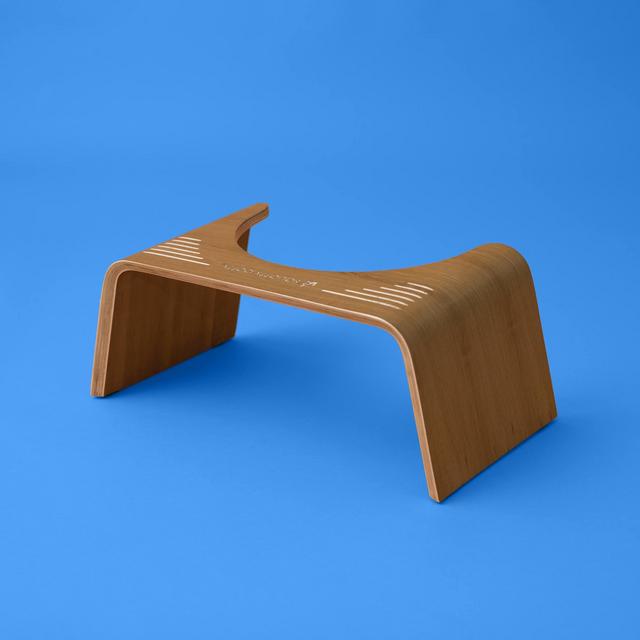 Slim Teak Squatty Potty