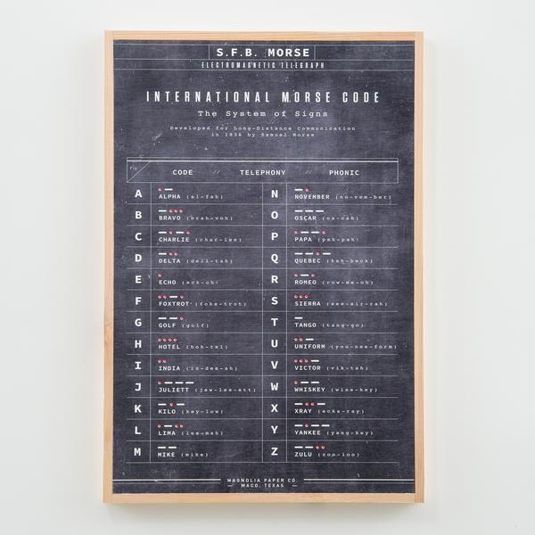 Morse Code Sign