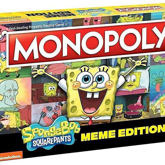MONOPOLY: Spongebob Squarepants Meme Edition