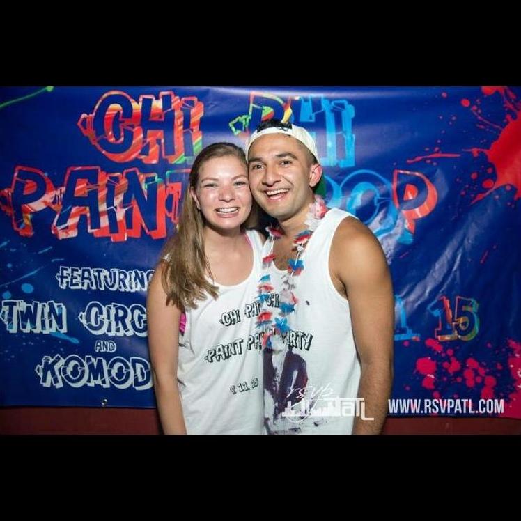 The infamous Chi Phi paint party