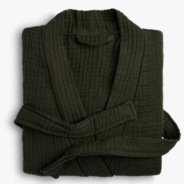 Cloud Cotton Robe for Him (Evergreen - Large)