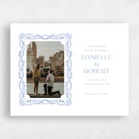 Blue Wedding Save the Date - Estella Photo