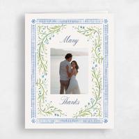 Beige Wedding Thank You - Querida Photo
