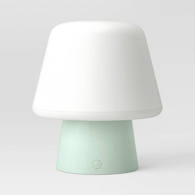 Portable Mushroom Lamp Green - Room Essentials™