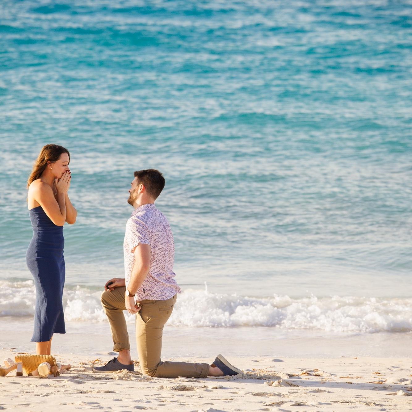 Connor proposed on November 25, 2023 in Turks & Caicos!