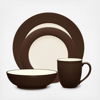 Colorwave Rim 4-Piece Place Setting, Service for 1