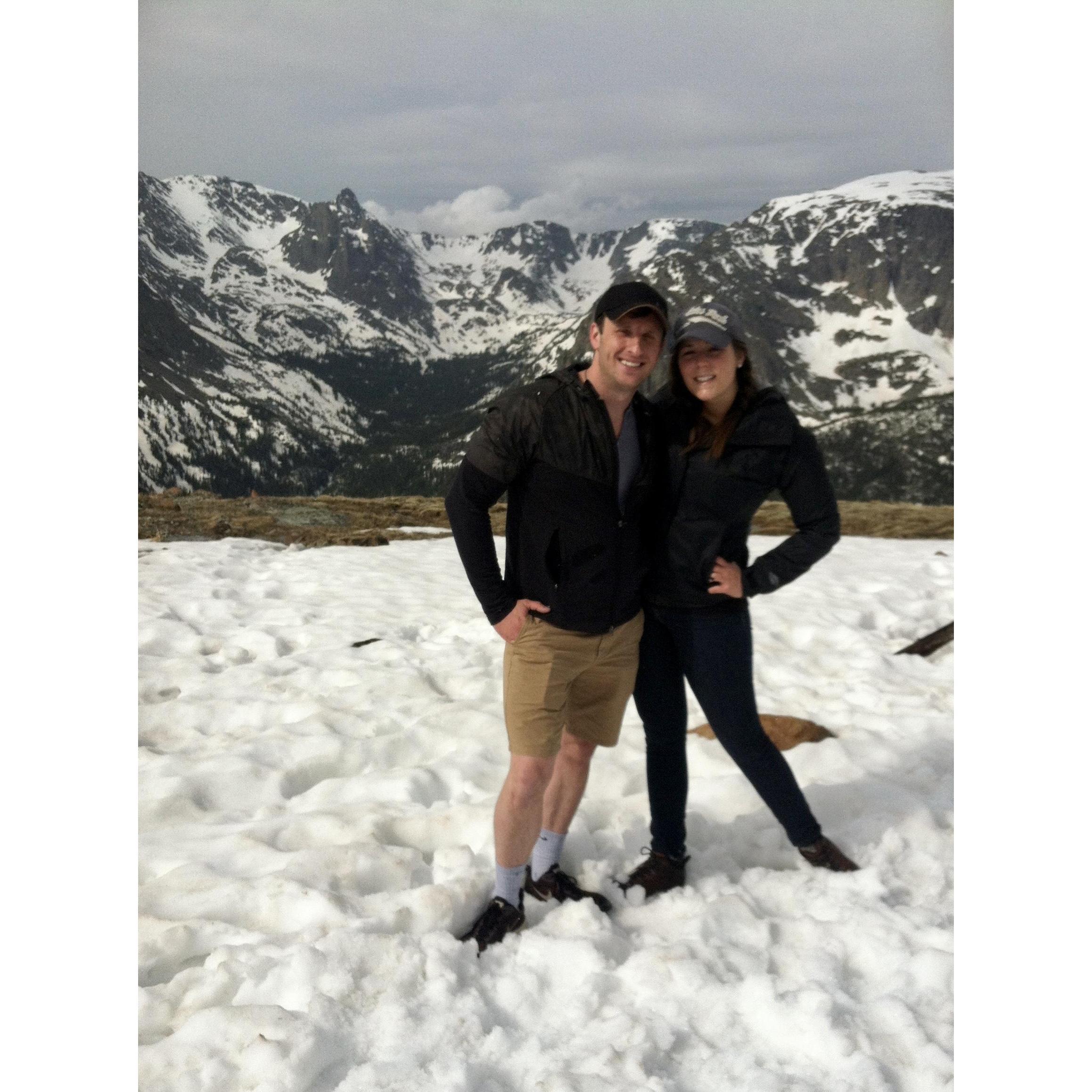 Our first Estes trip together- Trail Ridge Drive