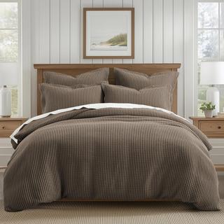 Mills Waffle 3-Piece Duvet Set
