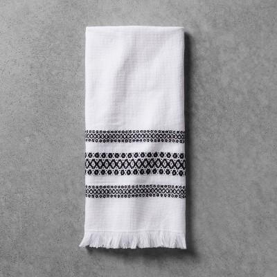 Hand Towel Black/White - Hearth & Hand™ with Magnolia