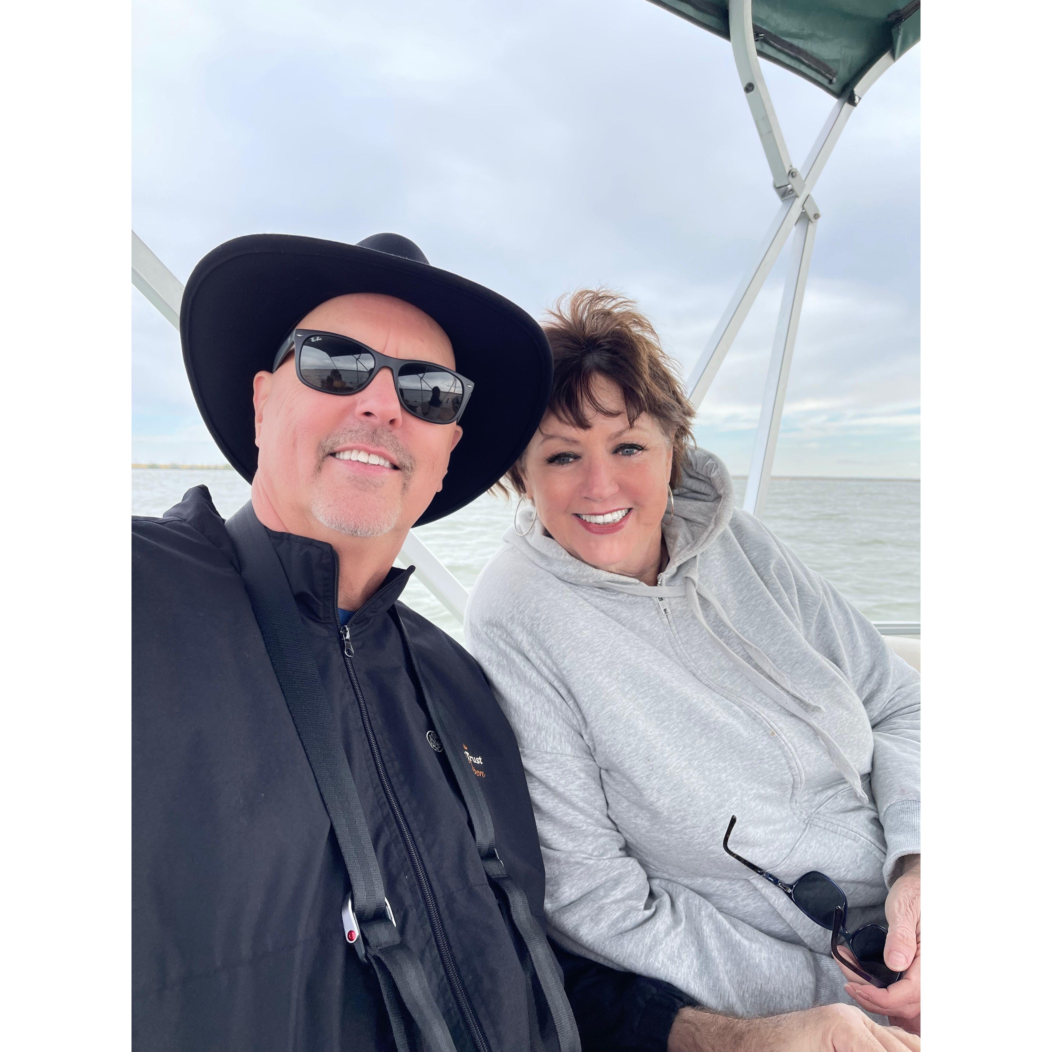 Tim & Cindy just before the "Big Flood".